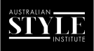 Australian Style Institute Logo of the Australian Style Institute, featuring bold white text on a black background, including the words